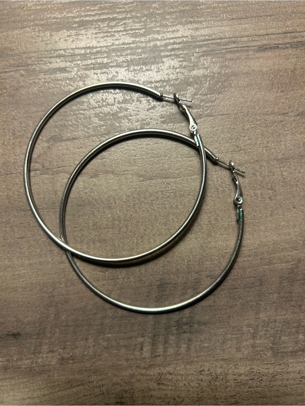 Classic Silver Hoop Earrings